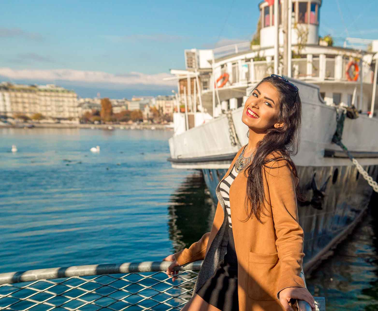 professional photos on lake Geneva